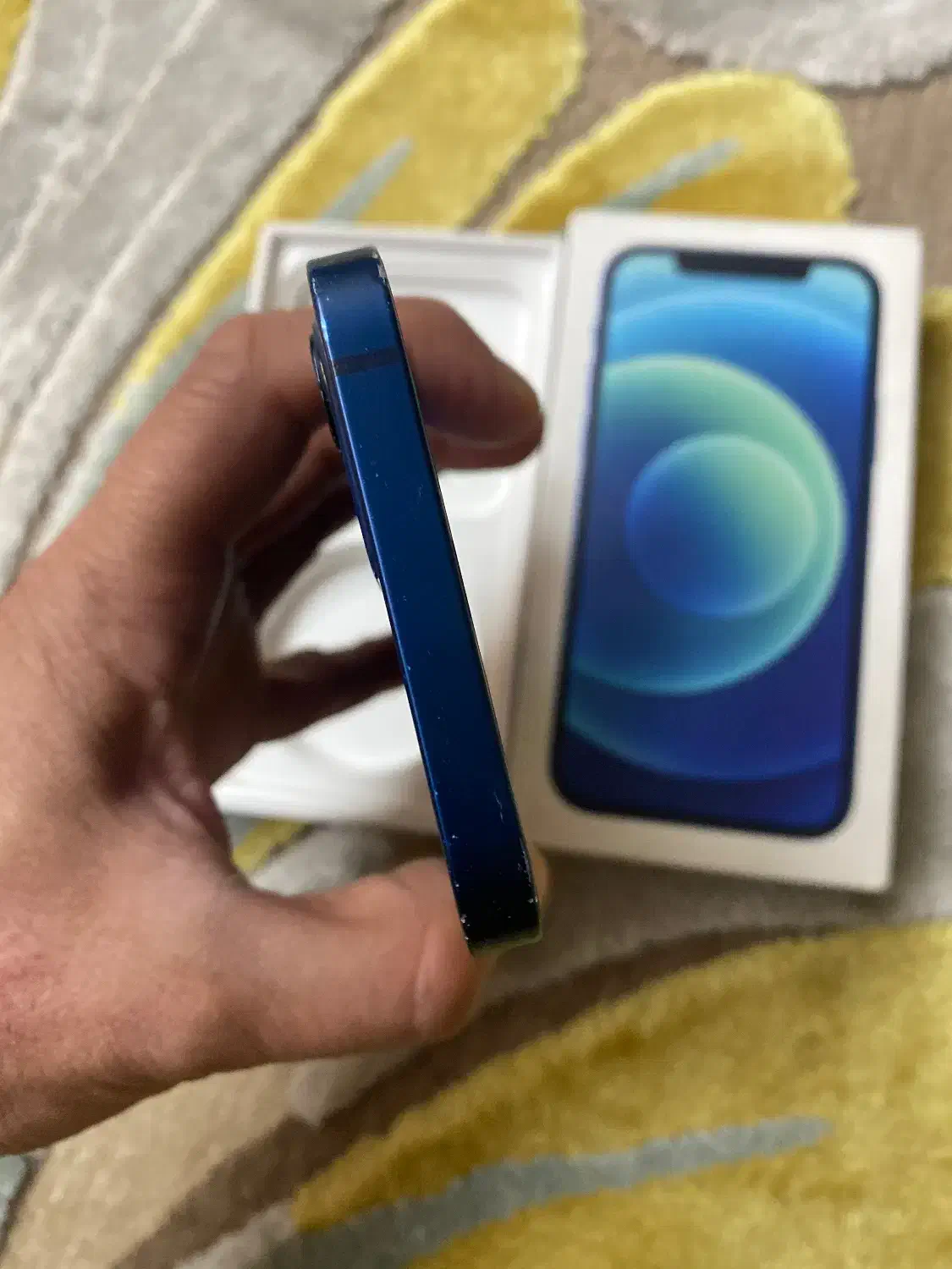 ایفون۱۲ ۶۴گیگ ابی|موبایل|تهران, علم و صنعت|دیوار