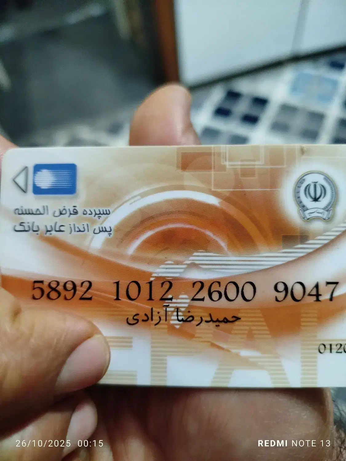 مدارک گم شده|اشیا|شیراز, زرهی|دیوار