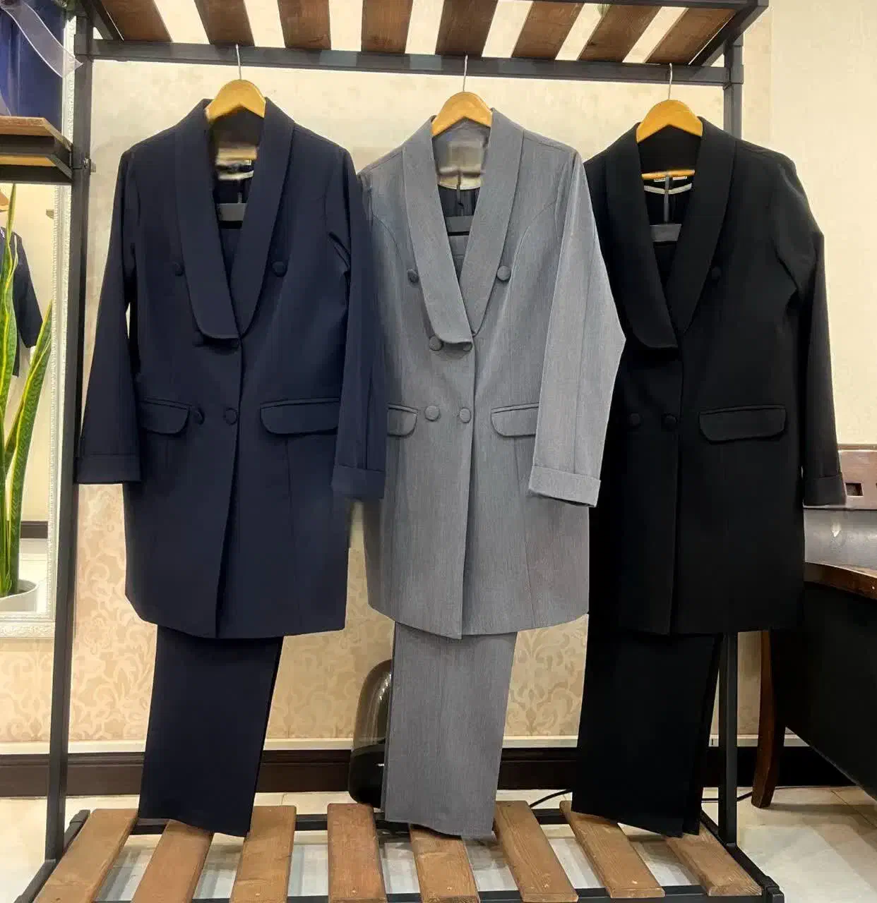 مانتو شلوار اداری سایز بزرگ زنانه پرنسس|لباس|اصفهان, برازنده|دیوار