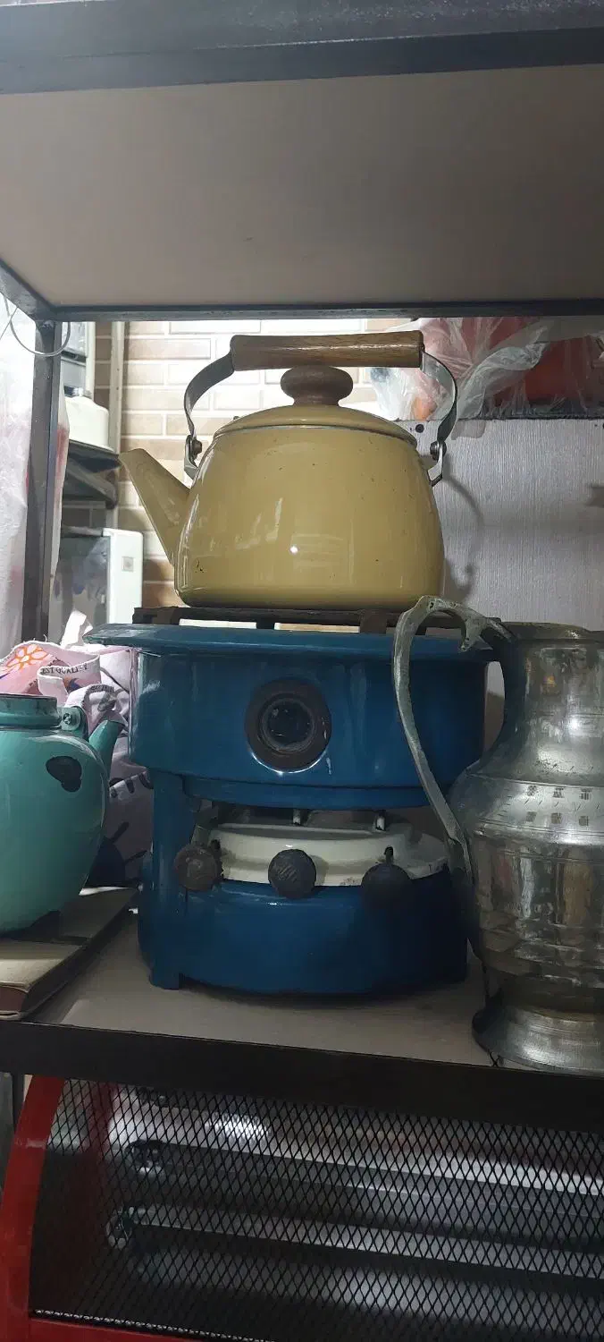 چراغ خوراک پزی هلندی ۴ فتیله|کلکسیون اشیاء عتیقه|کرج, شهرک فهمیده|دیوار