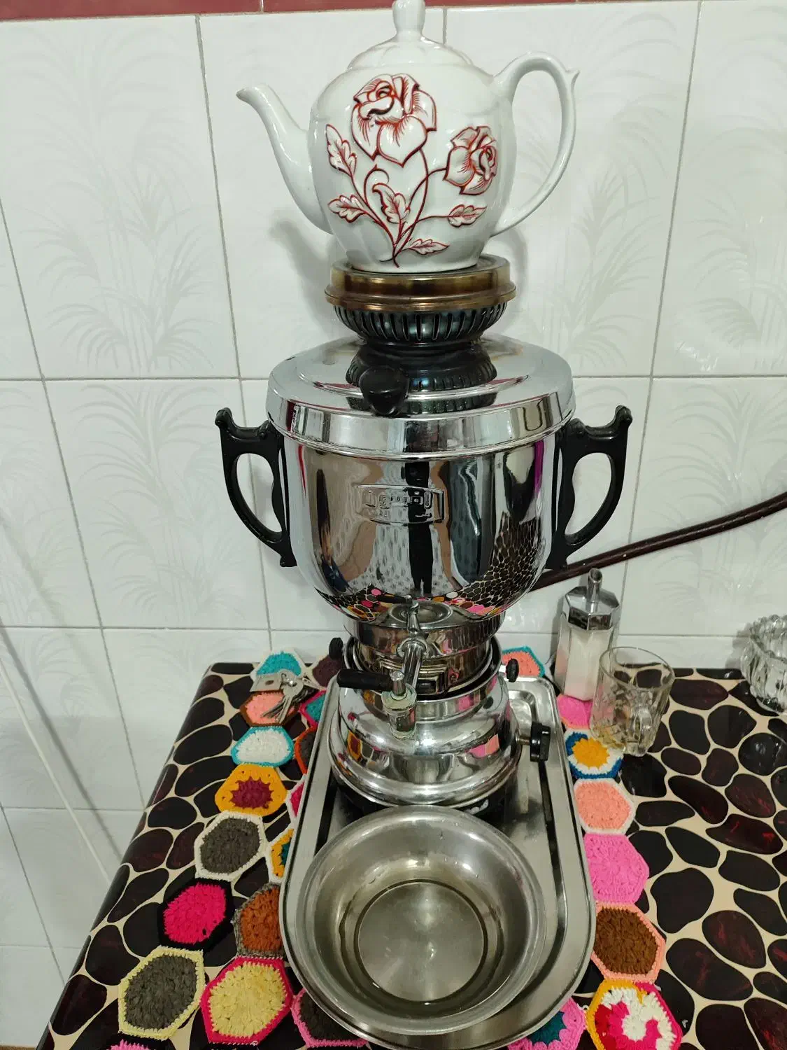 سماور افسون|سماور، چایساز، قهوهساز|فولادشهر, A3|دیوار