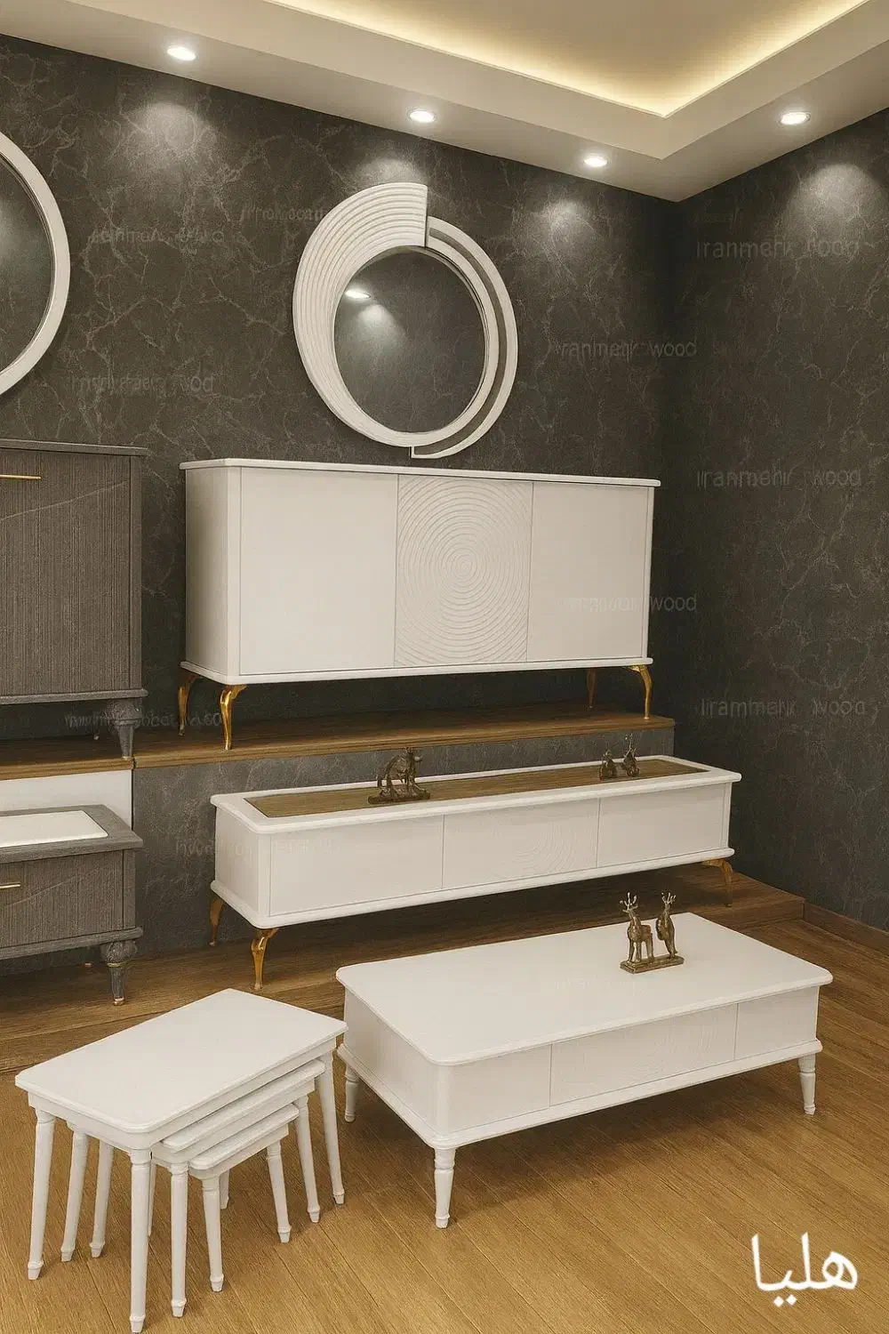 آینه کنسول جلومبلی|بوفه، ویترین، کنسول|تهران, یافت آباد جنوبی|دیوار