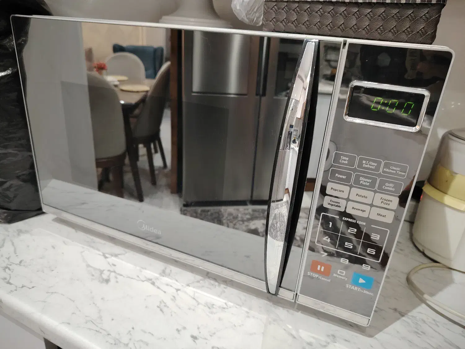 ماکروویو مدیا 30 لیتری تمام لمسی|اجاق گاز و لوازم برقی پخت‌وپز|آستارا, |دیوار