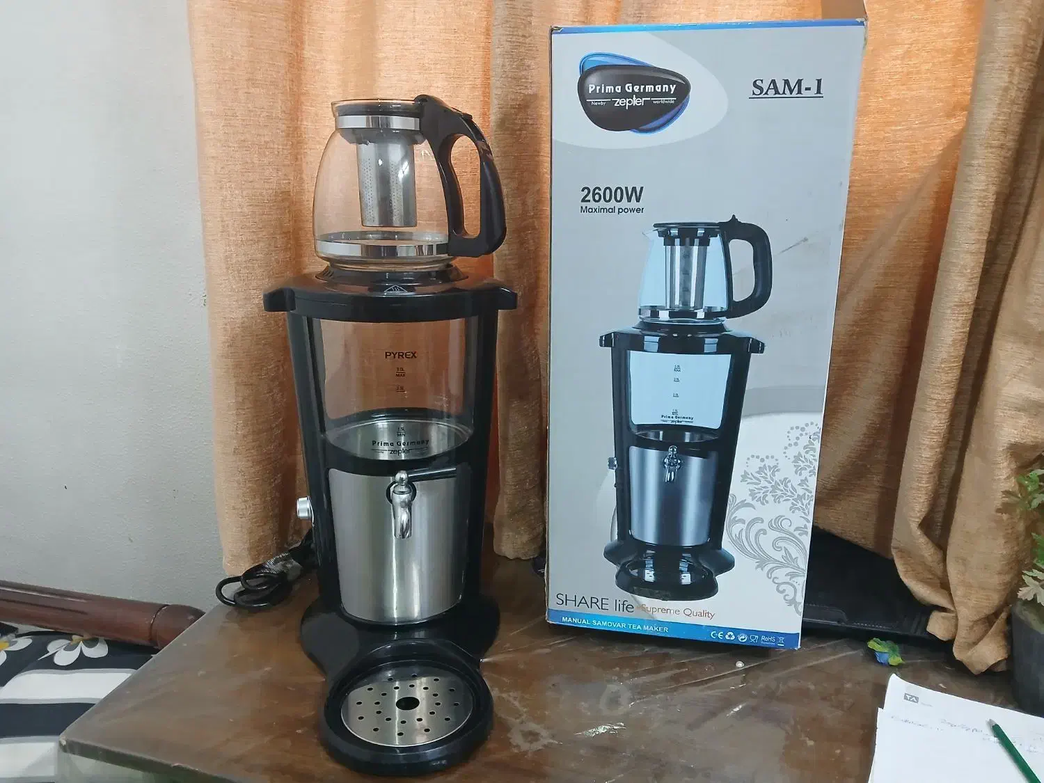 سماورپیرکس|سماور، چای‌ساز، قهوه‌ساز|شاهین‌شهر, مخابرات (شهید بهشتی)|دیوار