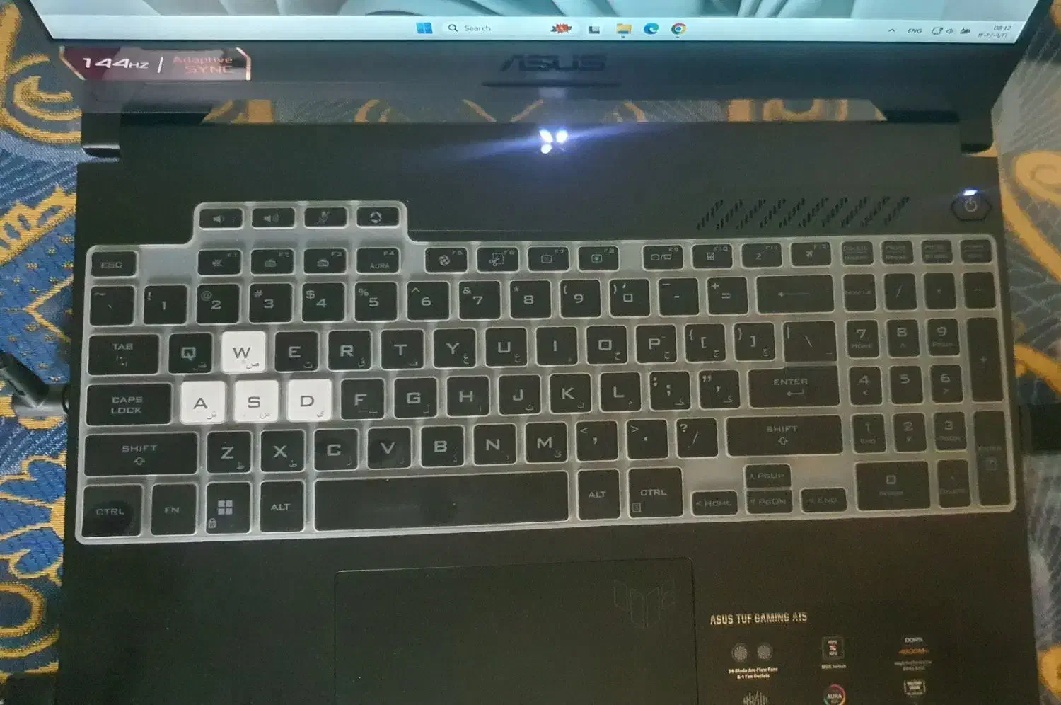 غول گیمینگو رندر فوق العاده لپ تاپ TUF15 FA507RE|رایانه همراه|شیراز, شهرک مطهری|دیوار