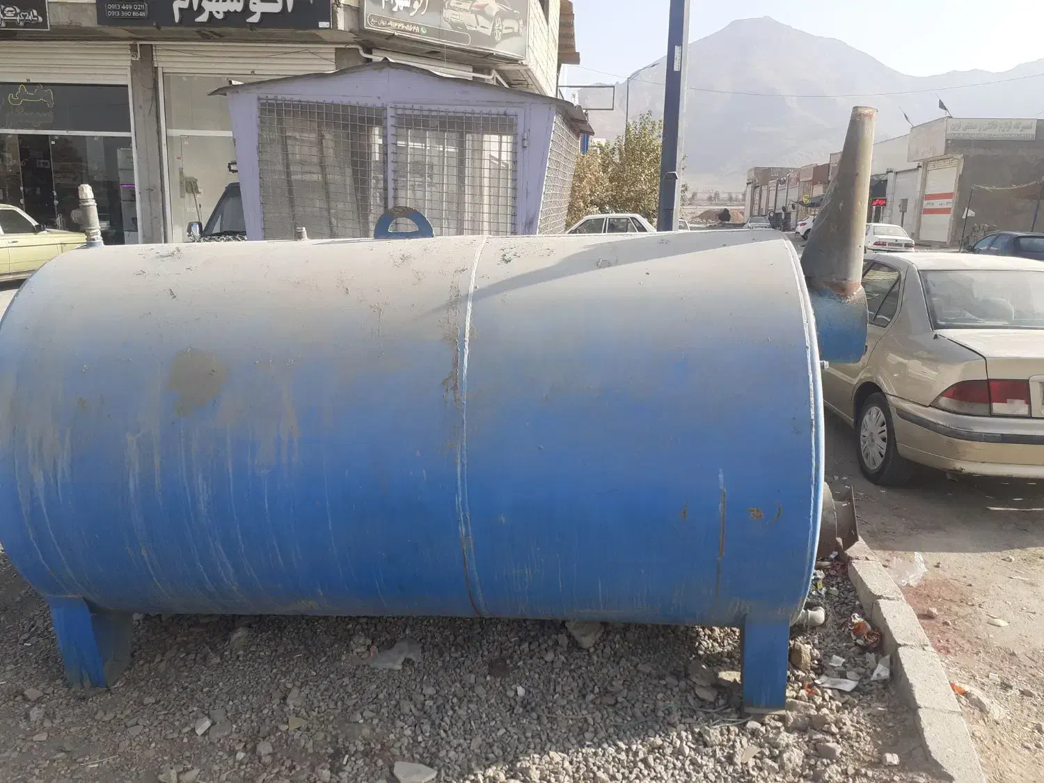 تانک آب|مصالح و تجهیزات ساختمان|فولادشهر, سایت صنعتی کاوه|دیوار