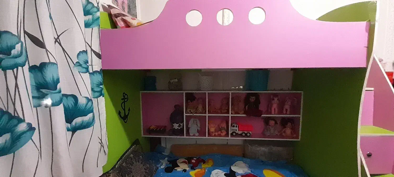 تخت خواب دو طبقه|تخت و سرویس خواب|فریدونشهر, |دیوار