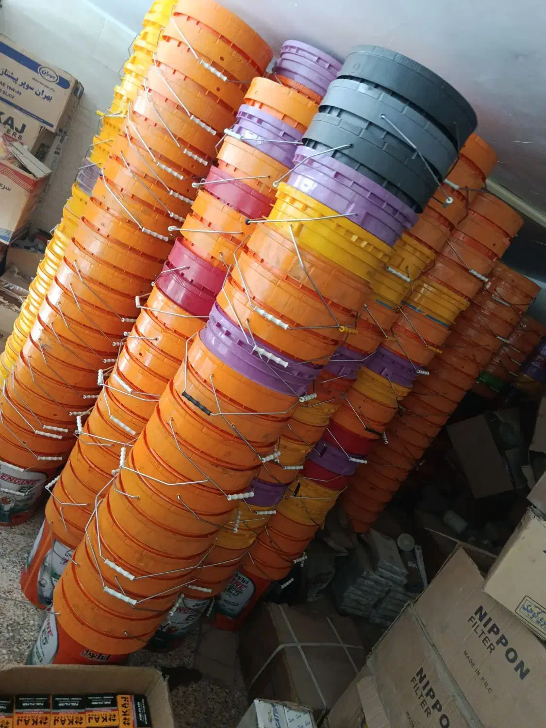 سطل نو تمیز ۵۰۰عدد|ظروف نگهدارنده، پلاستیکی، یک‌بارمصرف|بندر ماهشهر, |دیوار