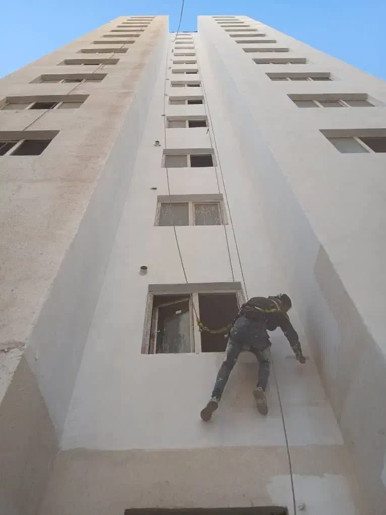 راپل پیچ رولپلاک کار با طناب نماشویی رنگ نما|خدمات نظافت|تهران, دریا|دیوار