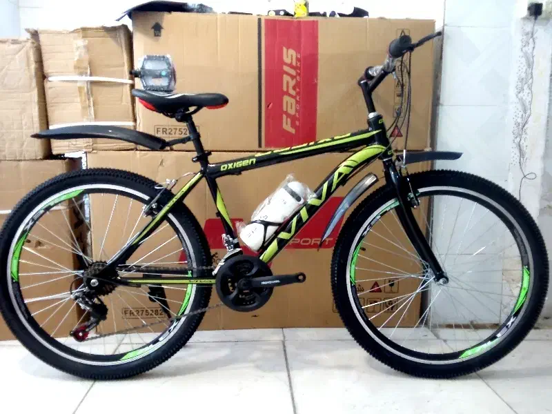 دوچرخه سایز 24 صفر دارای گلگیر و قمقمه|دوچرخه، اسکیت، اسکوتر|مشهد, شهید معقول|دیوار