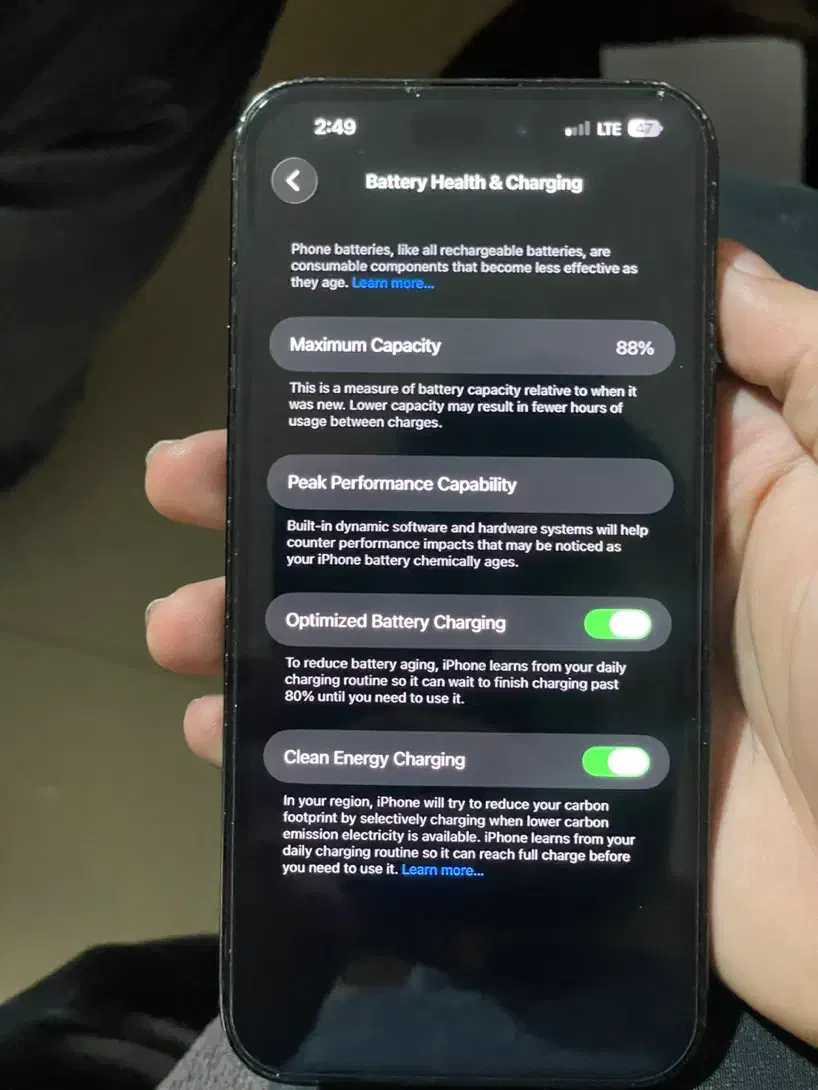 Iphone 14 pro max zaa 512 rigster|موبایل|مشهد, هنرستان|دیوار