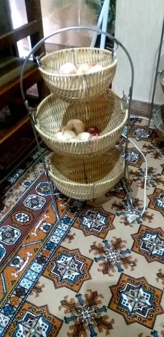 جای سیب زمینی پیاز|ظروف نگهدارنده، پلاستیکی، یکبارمصرف|چمستان, |دیوار