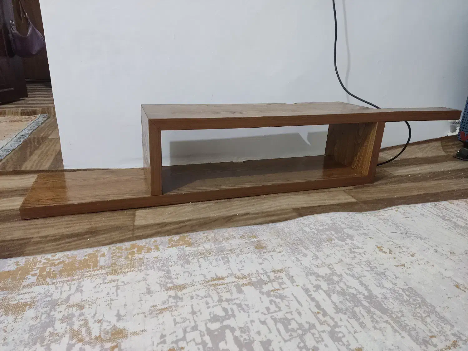 میز تلویزیون چوبی دیواری|میز تلویزیون|تنکابن, |دیوار