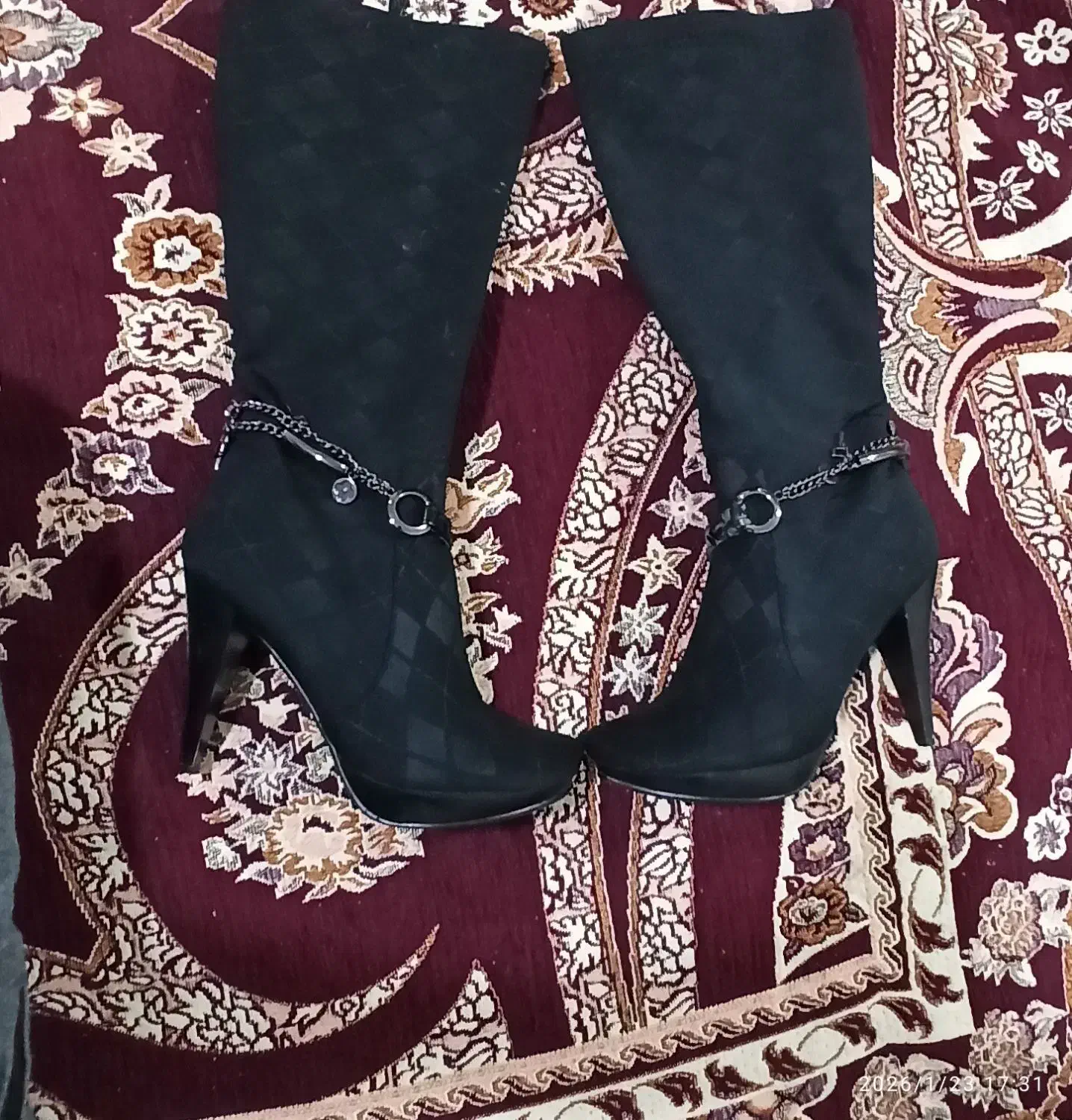 پوتین زنانه سایز ۳۶|کیف، کفش، کمربند|اسفراین, |دیوار