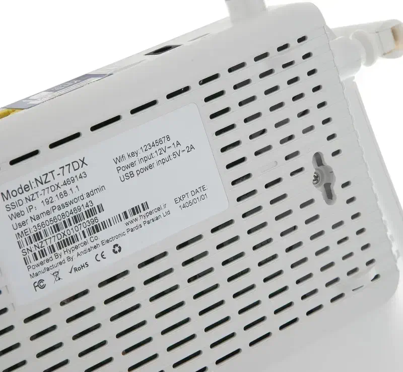 مودم 4G LTE نزتک مدل NZT-77DX|مودم و تجهیزات شبکه|اردبیل, |دیوار