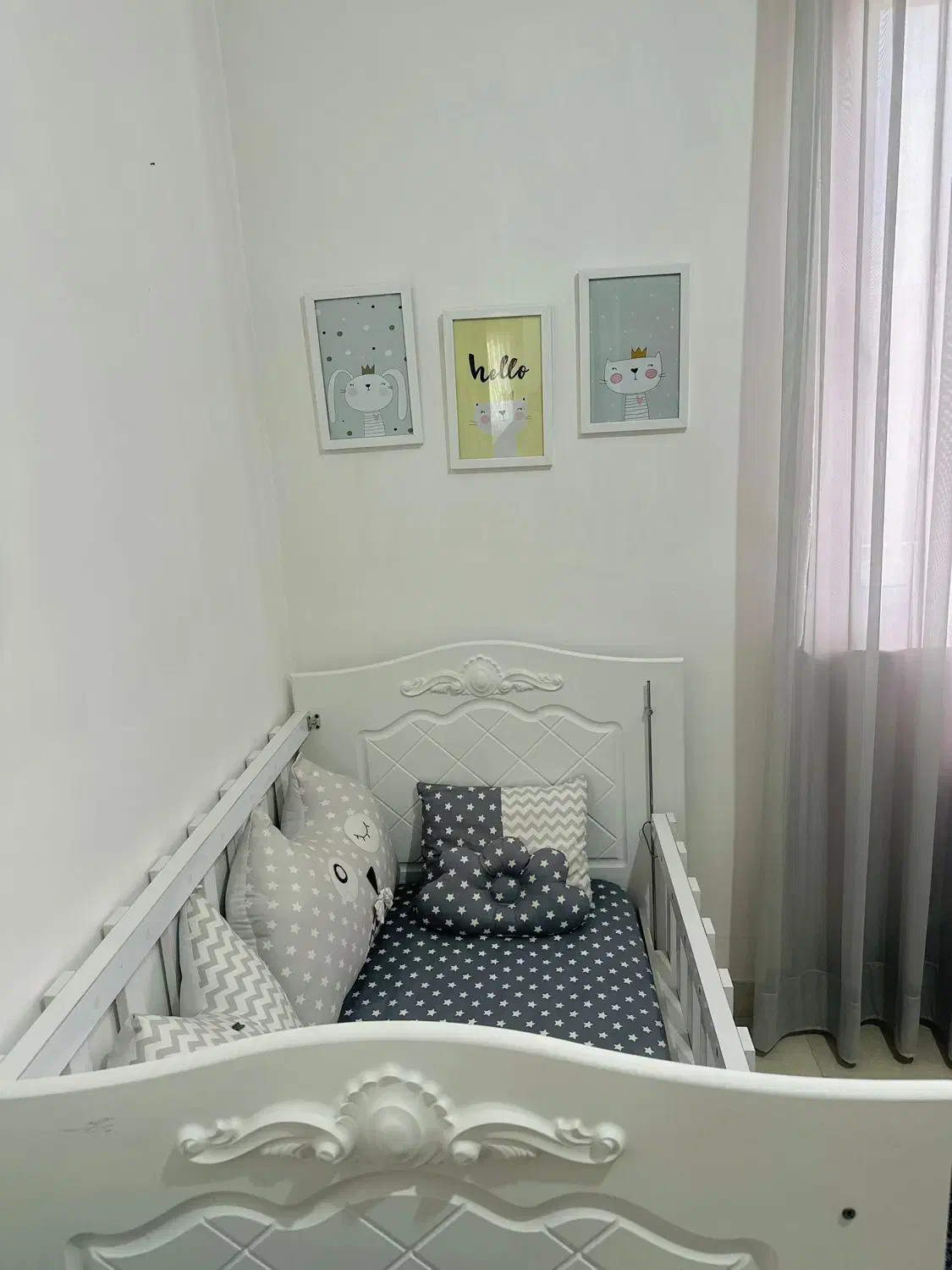 تخت خواب کودک بدون خط و خش با بهترین متریال|تخت و سرویس خواب|رشت, استقامت ۱|دیوار