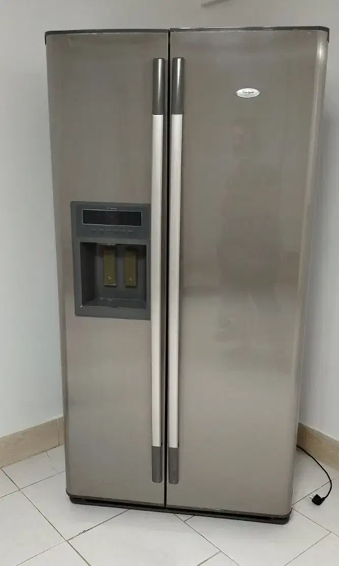 فروش فوری یخچال آمریکاییwhirpool|یخچال و فریزر|پرند, فاز ۴|دیوار