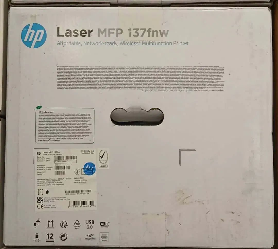 پرینتر HP 137 FNW|پرینتر، اسکنر، کپی، فکس|تهران, ایرانشهر|دیوار