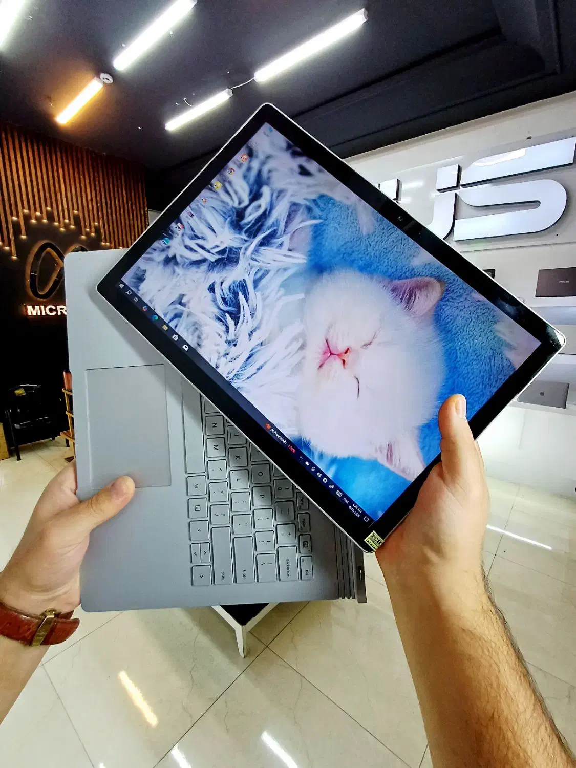 لپتاپ تبلت شو مایکروسافت سرفیس بوک surface|رایانه همراه|تهران, ونک|دیوار