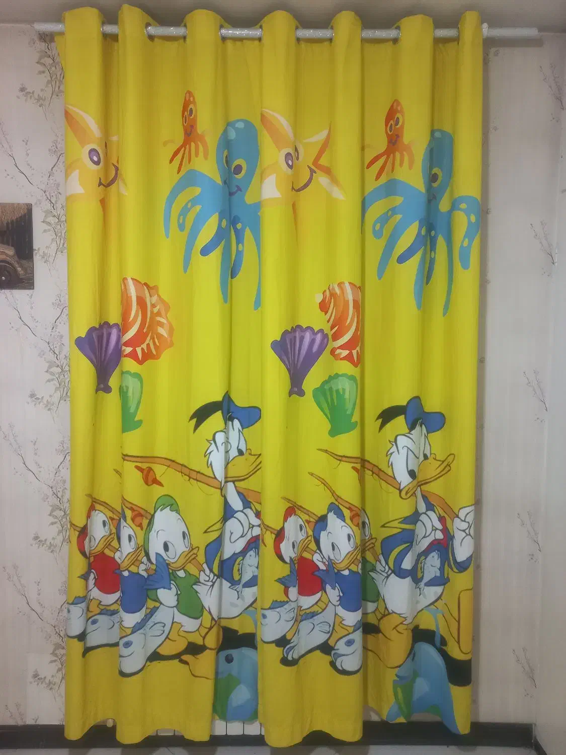 پرده اتاق خواب|پرده، رانر، رومیزی|تهران, افسریه جنوبی|دیوار