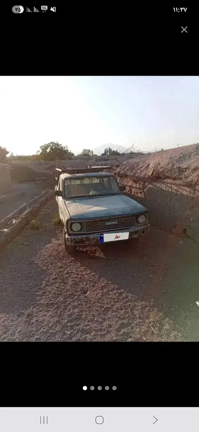 مزدا دوکابین مدل 84 انژکتور|خودرو سواری و وانت|کرمان, |دیوار