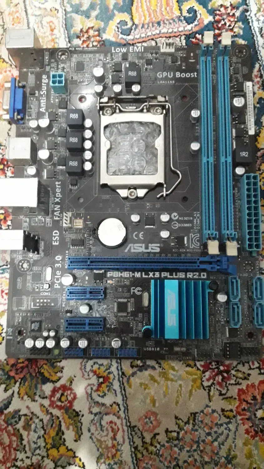 مادربرد گیگابایت ddr2و ایسوز ddr3|قطعات و لوازم جانبی رایانه|مشهد, خواجه ربیع|دیوار