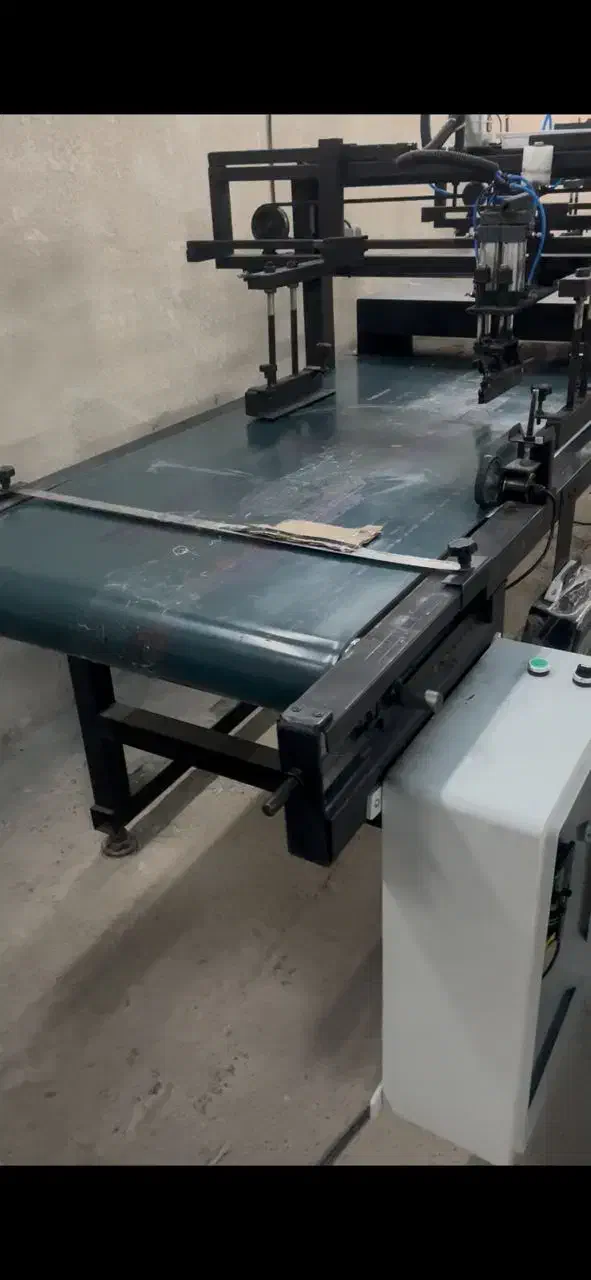 دستگاه چاپ سیلک سه رنگ با خشک کن|ماشینآلات صنعتی|هشتگرد, طاووسیه|دیوار