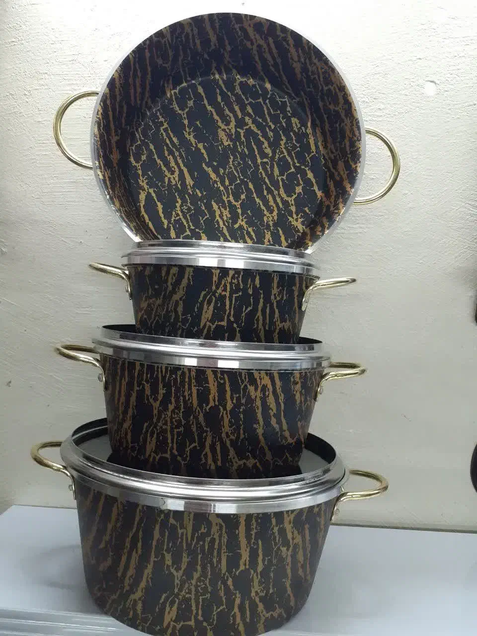 دو سرویس قابلمه نو|ظروف پختوپز|ازنا, |دیوار