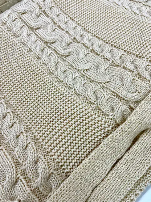 پتو بافت دورپیچ نوزادی نو نو|اسباب و اثاث بچه|قم, بنیاد|دیوار