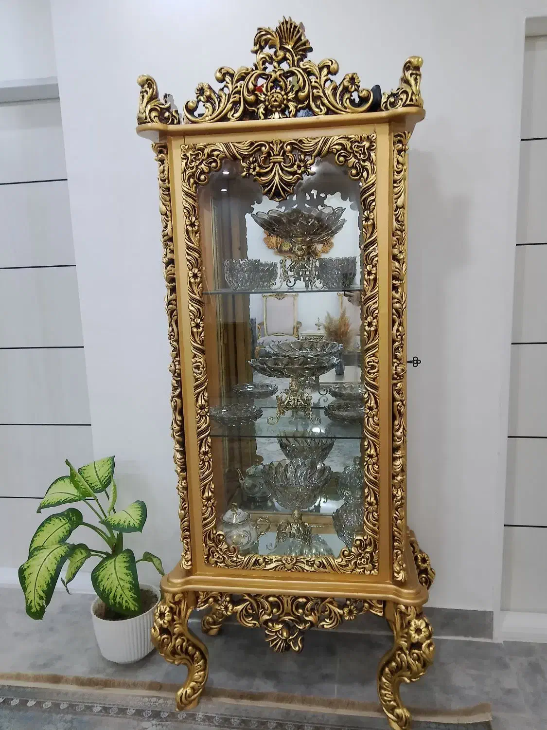 بوفه چوبی|بوفه، ویترین، کنسول|چالدران, |دیوار