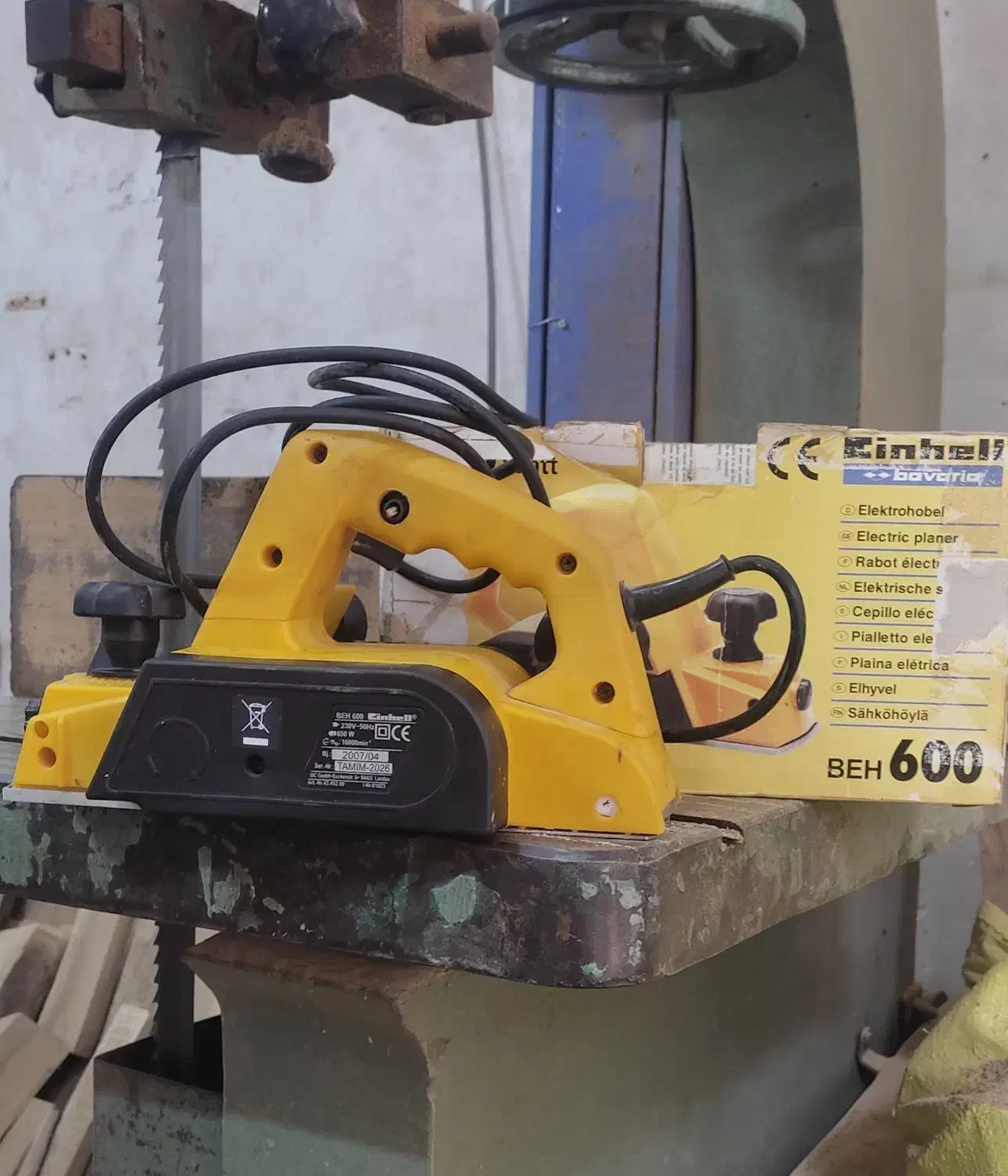 رنده برقی نجاری آینهل آلمان|ابزارآلات|بروجرد, |دیوار