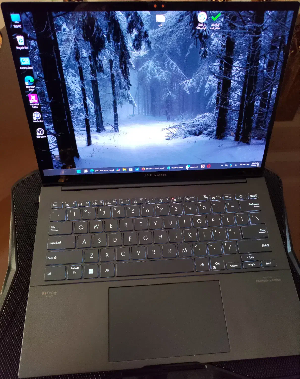 OLED Asus zenbook ux3405ma Q415|رایانه همراه|تهران, تهرانپارس غربی|دیوار