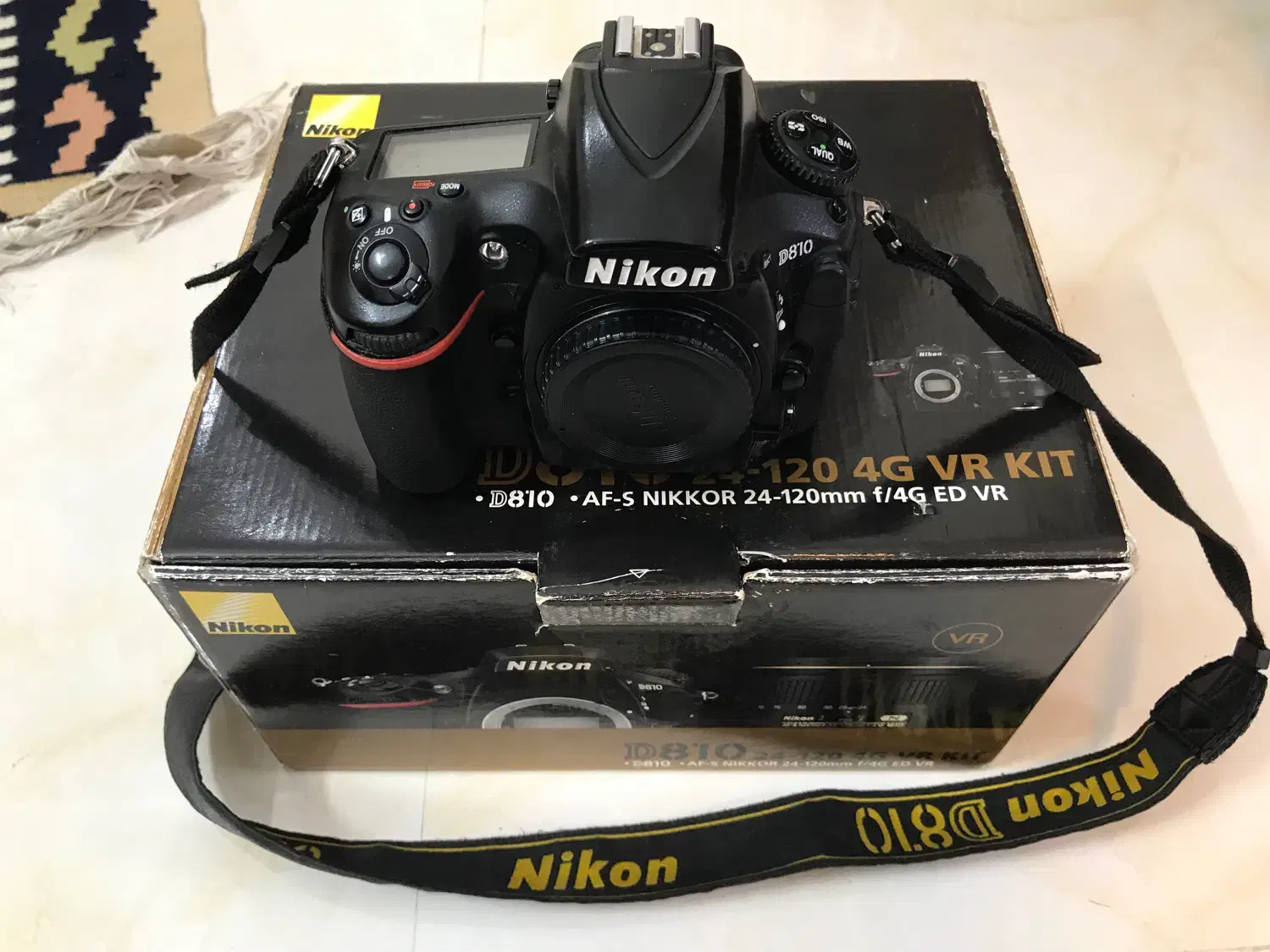 دوربین نیکون۸۱۰ فول فریم تمیز|دوربین عکاسی و فیلم‌برداری|مشهد, شاهد (شهرک غرب)|دیوار