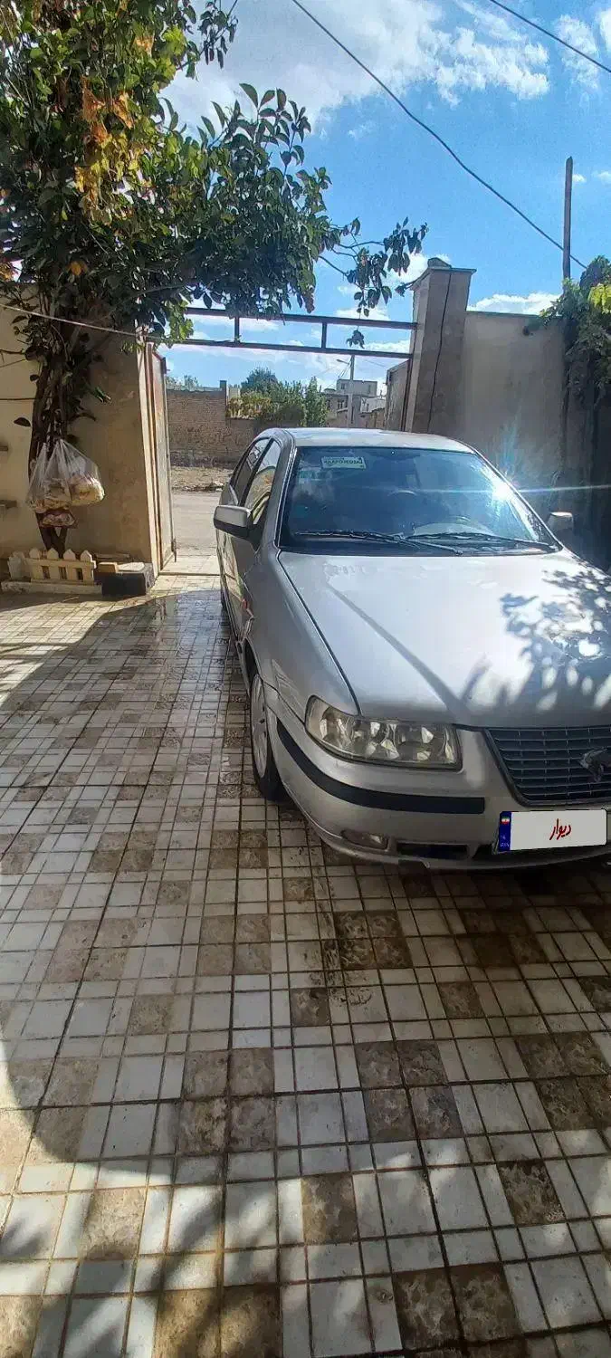 سمند نقره ای مدل ۸۲|خودرو سواری و وانت|کرمانشاه, |دیوار