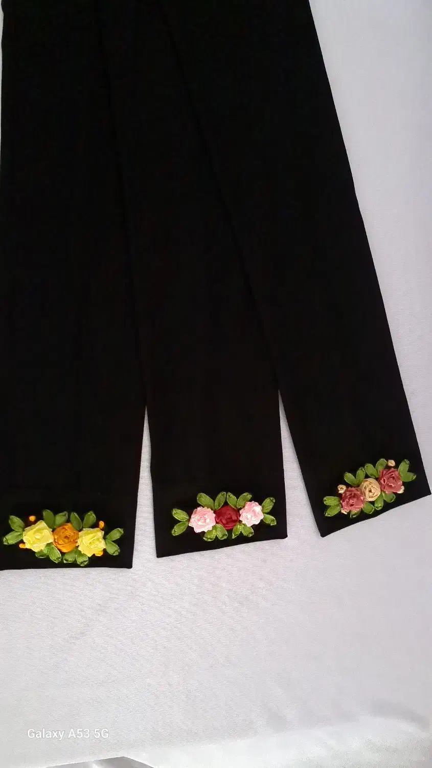 جوراب و ساق دست روبان دوزی شده|لباس|همدان, |دیوار