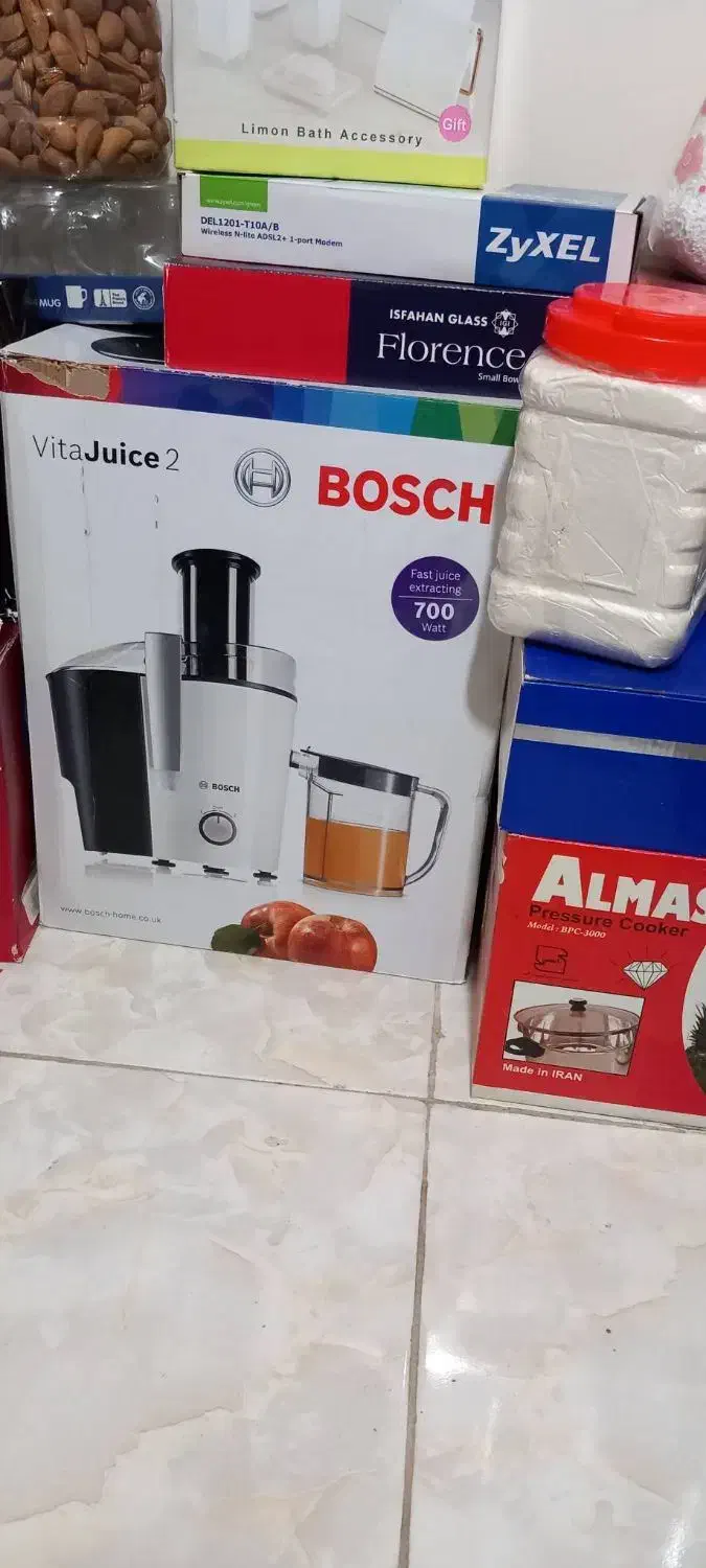 آبمیوه گیری Bosch(آکبند)|آبمیوه‌گیر و آب‌مرکبات‌گیر|پرند, فاز ۴|دیوار