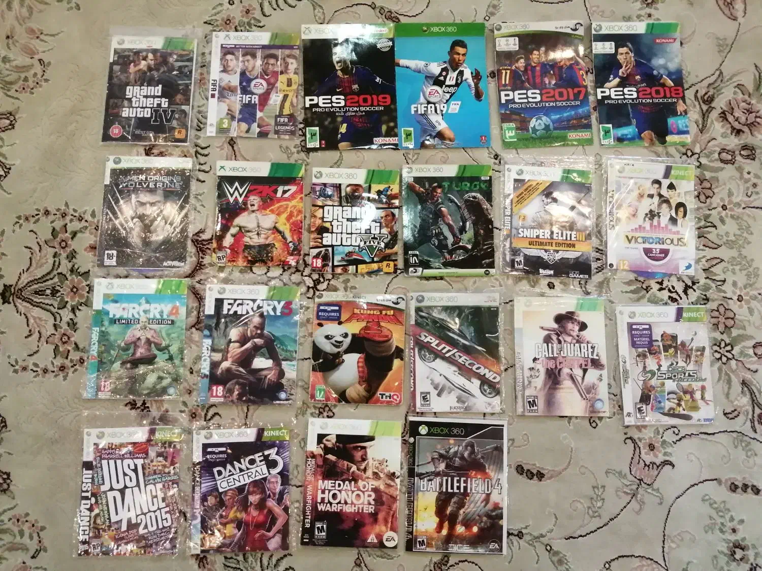 دیسک بازی ایکس باکس 360 xbox 360|کنسول، بازی ویدئویی و آنلاین|صباشهر, |دیوار