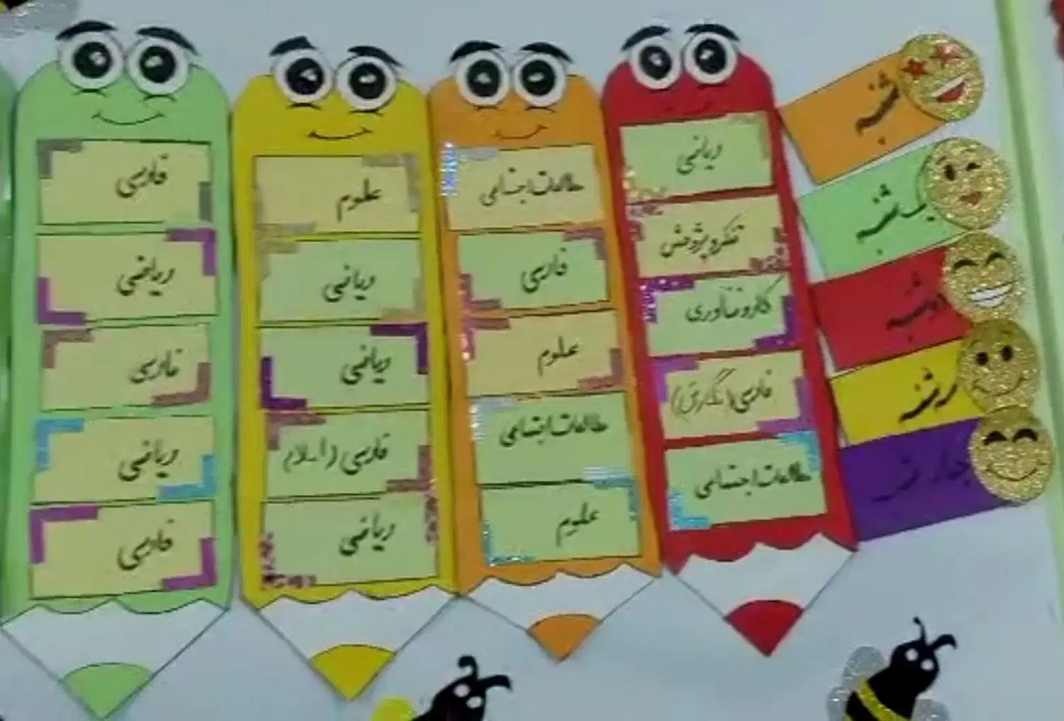 کاردستی و تزئینات کلاس و مدرسه|لوازم التحریر|اهواز, گلستان|دیوار