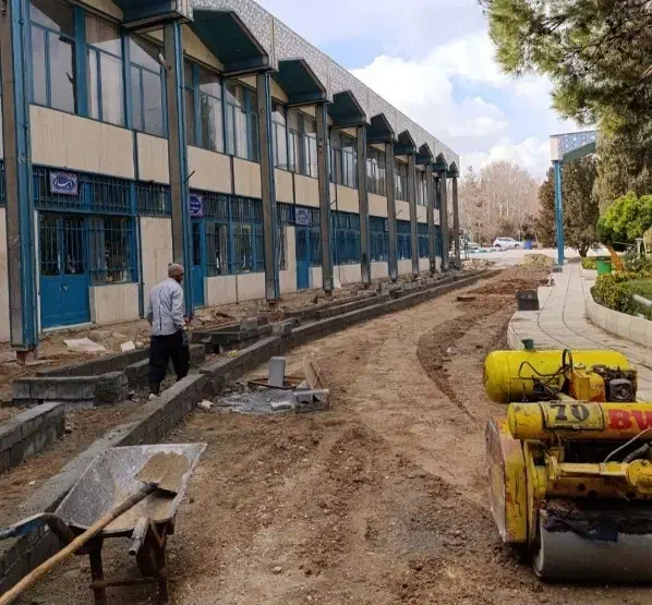 کوبیدن خاک توسط غلطک 10 تن اجاره بیس فنداسیون|خدمات پیشه و مهارت|فردیس, فردیس|دیوار