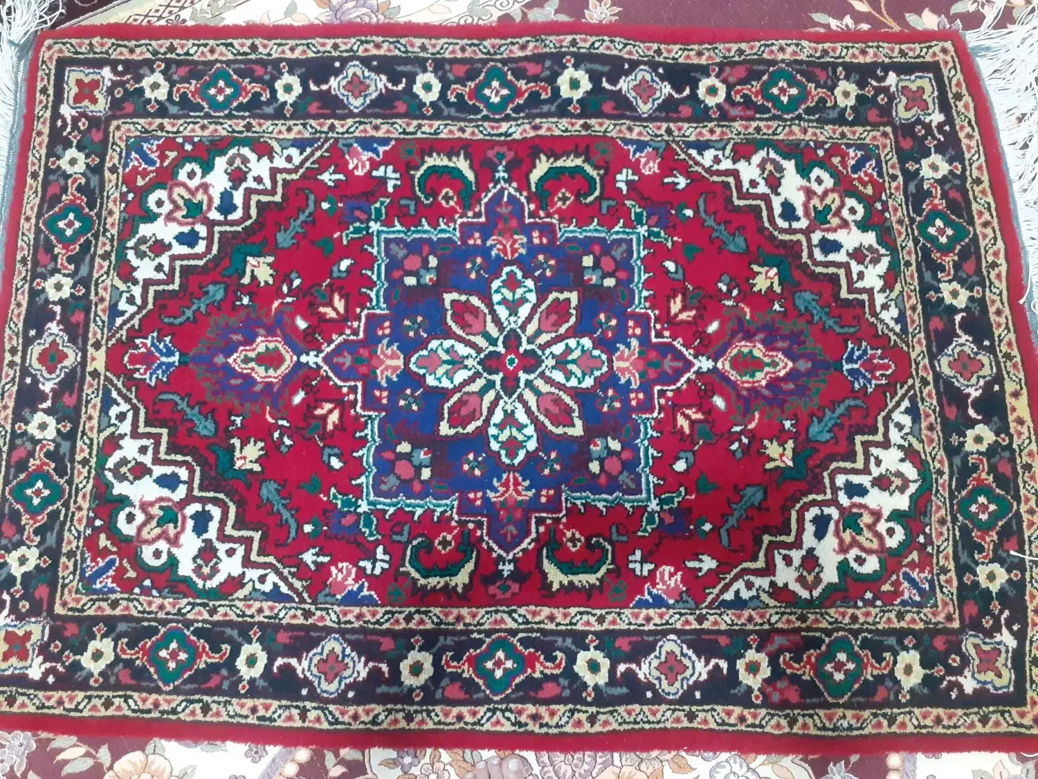 فرش دستبافت بافت نخ پشم|فرش|پاکدشت, پاکدشت (مامازند)|دیوار