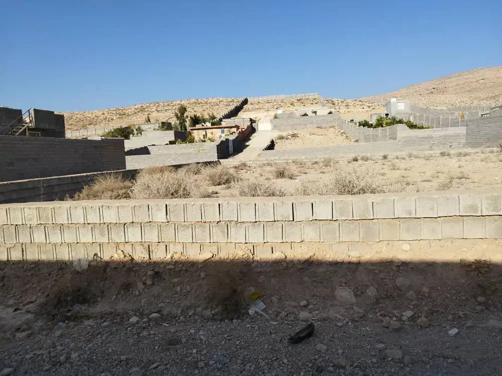 فروش زمین700متری درحسین ابادقبله|فروش زمین و ملک کلنگی|جهرم, |دیوار