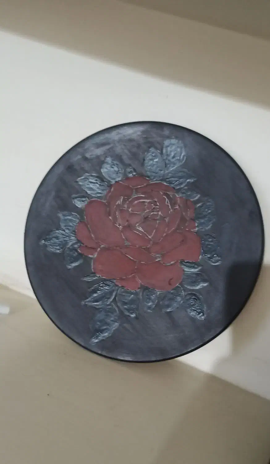 بشقاب سفالی|صنایع دستی و سایر لوازم تزئینی|کوهدشت, |دیوار