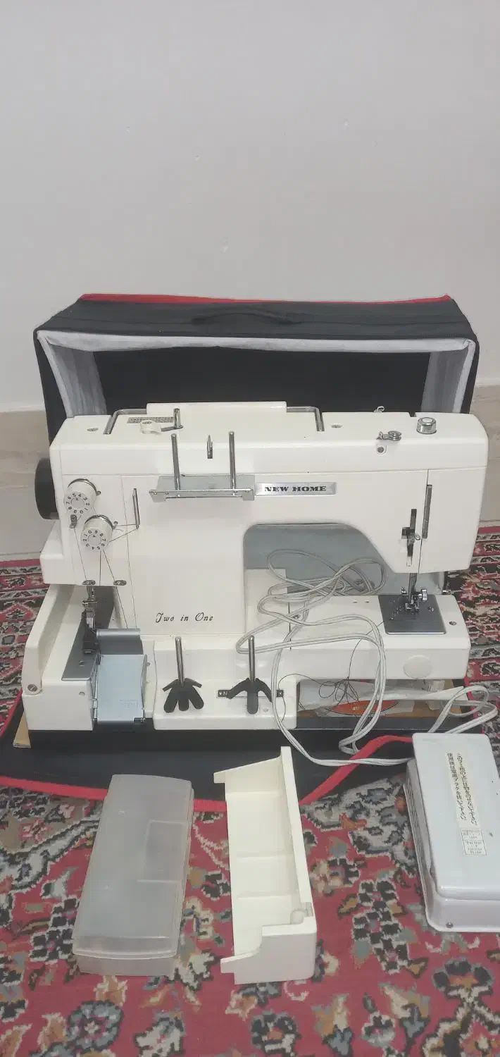چرخ خیاطی ژانومه دو‌کله ۶۰۰۰ نو|چرخ خیاطی و ریسندگی|تهران, ترمینال غرب|دیوار