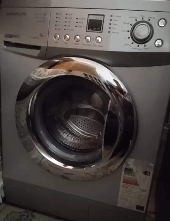 لباسشویی دوو ۸ کیلویی اصل کره در حد نو|ماشین لباسشویی و خشککن لباس|ایلام, |دیوار