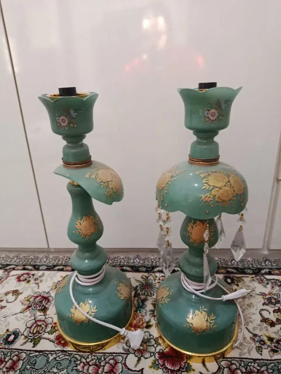 شعمدان|چراغ خواب و آباژور|بروجرد, |دیوار