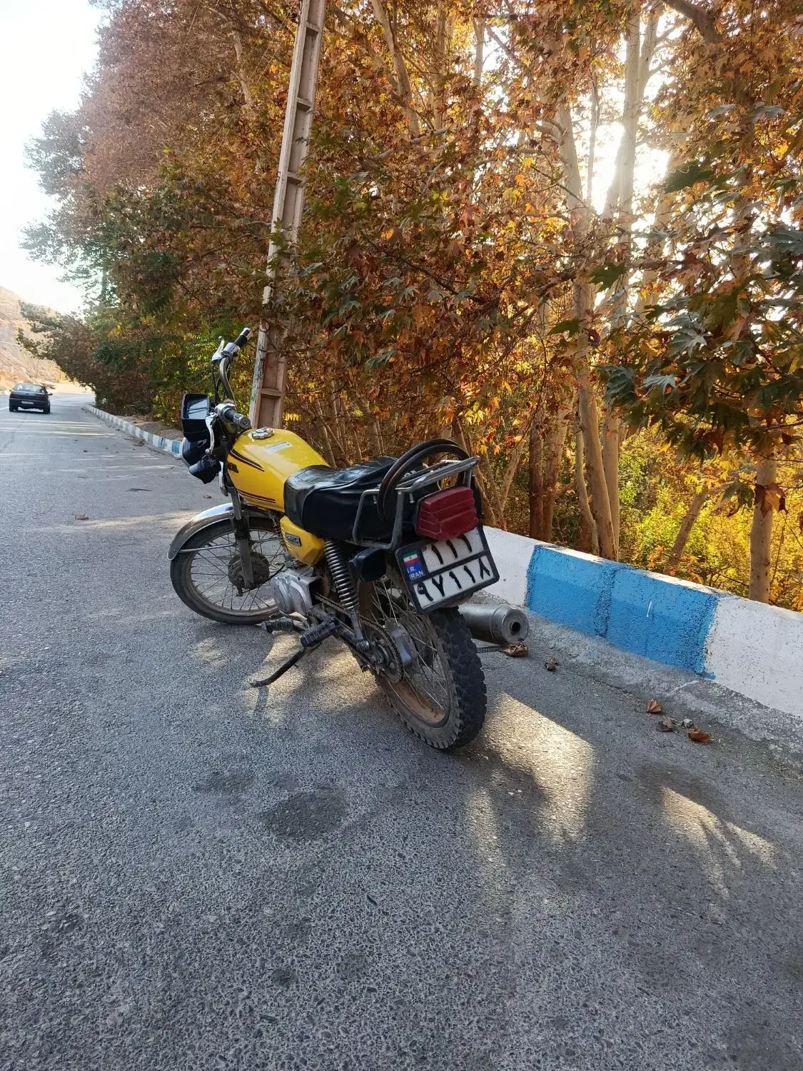 متور125 پلاک ملی|موتورسیکلت|صحنه, |دیوار