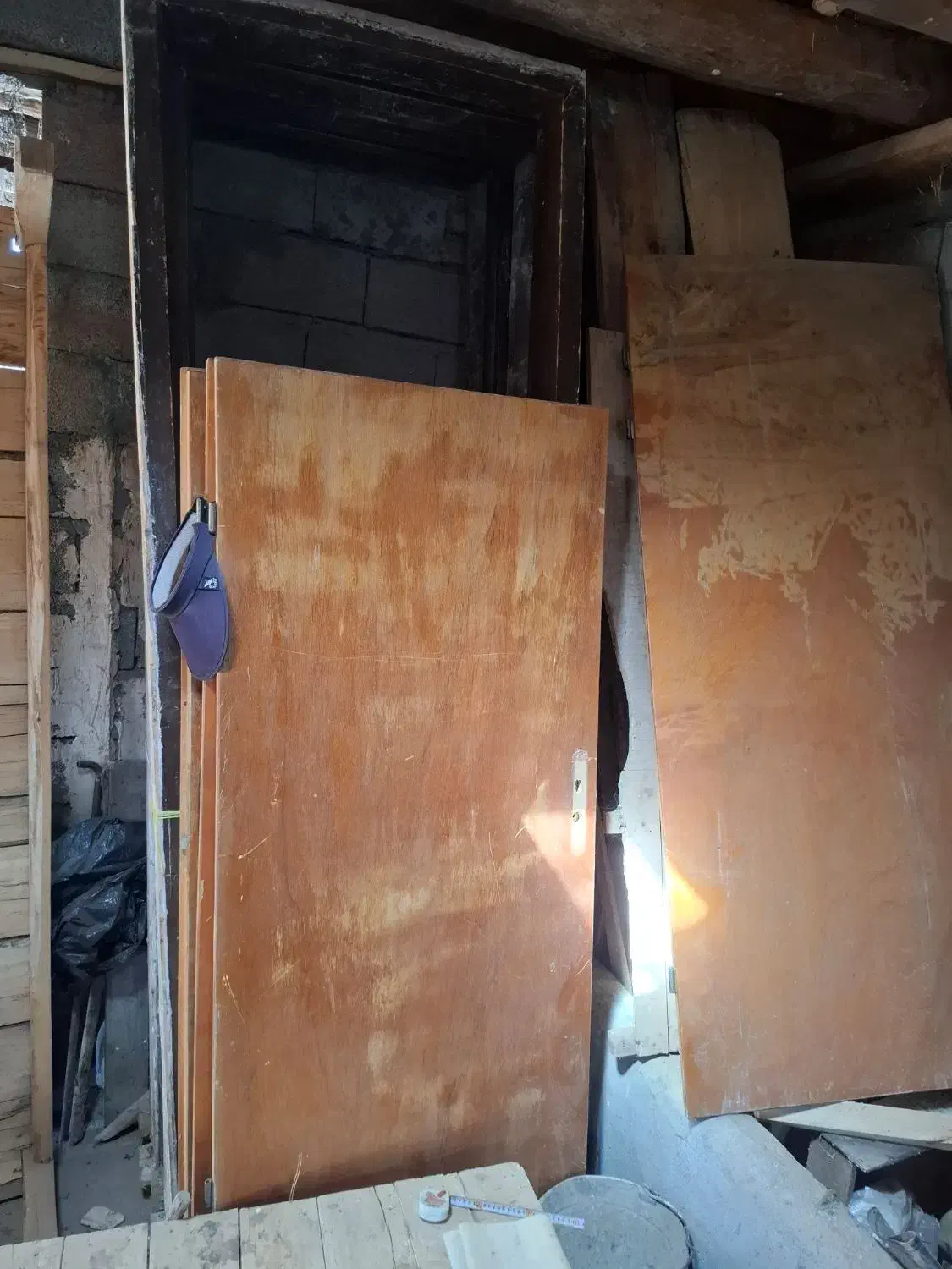 درب اتاق چهارچوب چوبی|مصالح و تجهیزات ساختمان|فیرورق, |دیوار