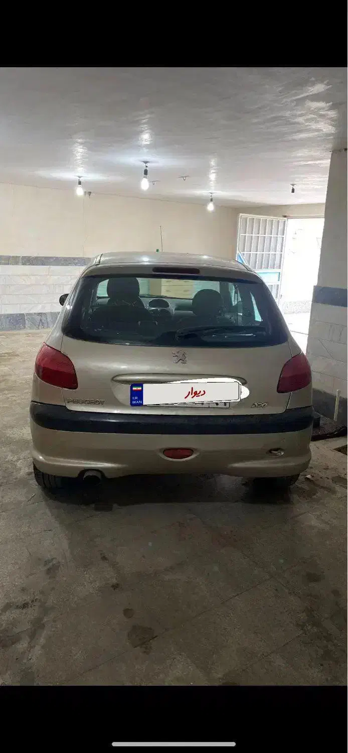 پژو206 تیپ 2|خودرو سواری و وانت|اردبیل, |دیوار