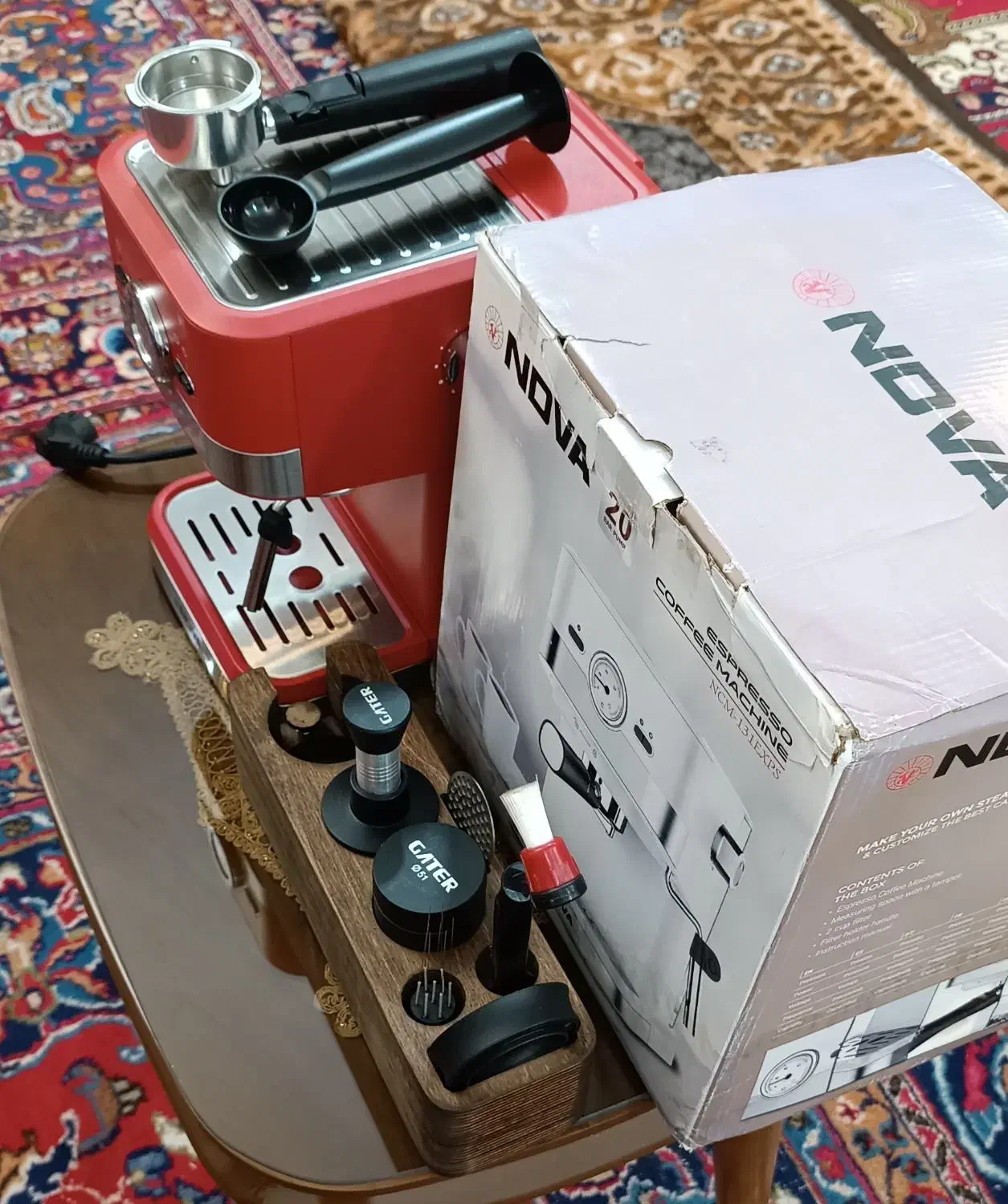 دستگاه اسپرسو ساز خانگی ندوا|سماور، چای‌ساز، قهوه‌ساز|تبریز, |دیوار