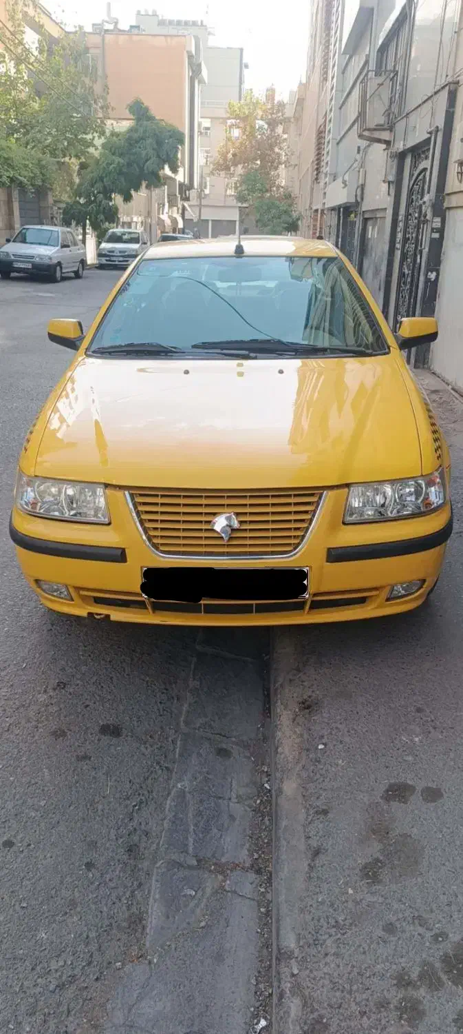 تاکسی سمند EF7 دوگانهسوز 1401 کمکار|خودرو سواری و وانت|تهران, سنائی|دیوار